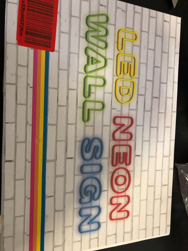 Photo 1 of Gingerbread Man Neon Sign LED Neon Signs for Wall Decor Handmade Artistic Neon Lights USB Powered Suitable for Christmas Gifts, Girls Room Decorations, Birthday Parties, Club Ambiance Signs