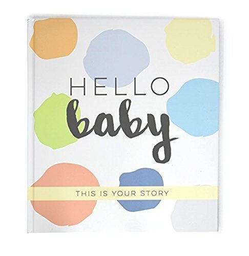 Photo 1 of Hello Baby Memory Book, a journal scrapbook for boys milestones and memories first 5 years