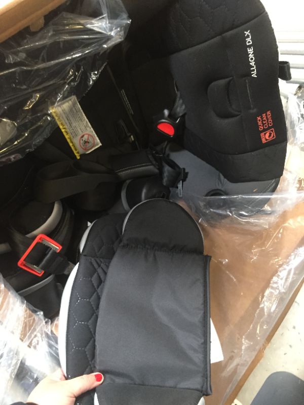 Photo 1 of Evenflo EveryFit/All4One 3-in-1 Convertible Car Seat w/Quick Clean Cover (Kingsley Black)
