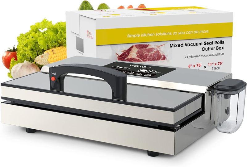 Photo 1 of Vesta Precision Vac'n Seal Pro I Vacuum Sealer - Smart Seal Design, Full Speed Operation, Effortless Heavy Workload, Patented Cutter Box Bags, Designed and Serviced in USA
