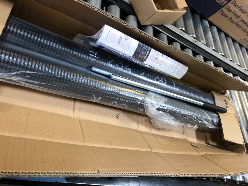 Photo 2 of Pair of 2" Garage Door Torsion Springs Set with Non-Slip Winding Bars & Gloves, High Quality Precision Electrophoresis Black Coated, for Replacement & Installation, MIN 16,000 Cycles (0.234x2''x30'') 0.234X2"X30"