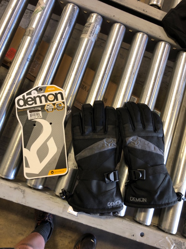 Photo 1 of Demon snowboarding gloves sz S 