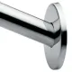 Photo 1 of Moen 5ft. Length Curved Shower Rod with Non-Pivoting Flanges