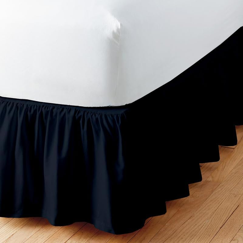 Photo 1 of cgk linens twin ruffled bedskirt 