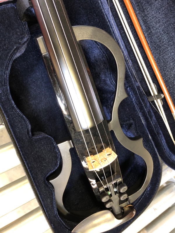 Photo 3 of 1pc---Premium Carbon Fiber Electric Violin,    