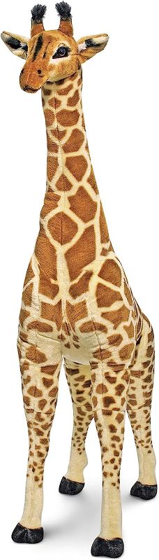 Photo 1 of Melissa & Doug Giant Giraffe - Lifelike Stuffed Animal (over 4 feet tall)
