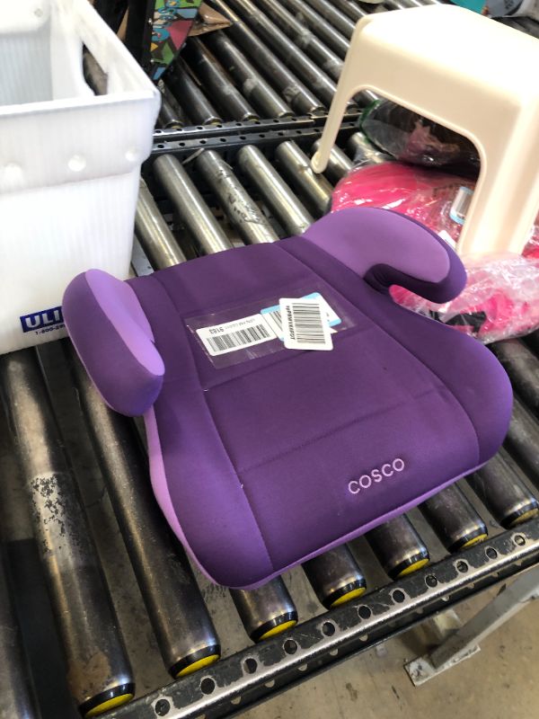 Photo 2 of Cosco Topside Booster Car Seat - Easy to Move, Lightweight Design, Grape
