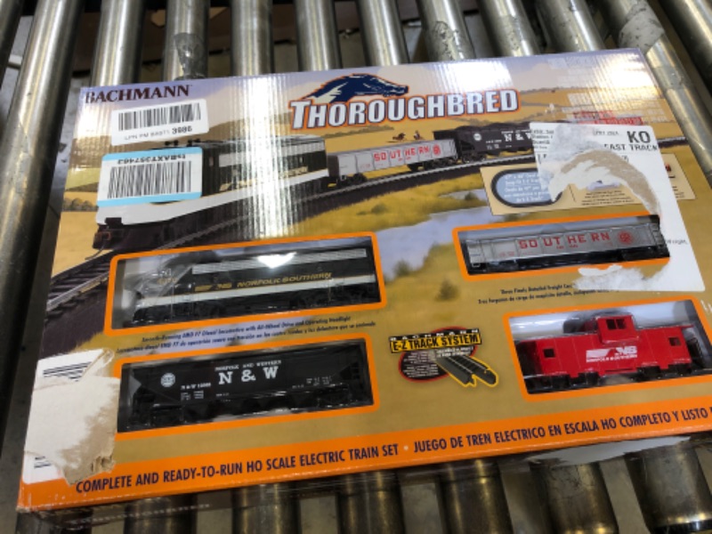 Photo 2 of Bachmann Trains - Thoroughbred Ready To Run Electric Train Set - HO Scale