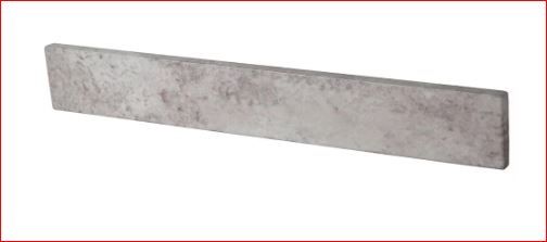 Photo 1 of 21 in. W Cultured Marble Vanity Sidesplash in Winter Mist
