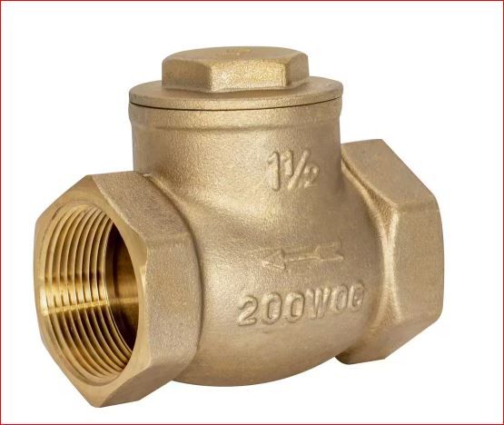 Photo 1 of 1-1/2 in. IPS Brass Swing Check Valve
