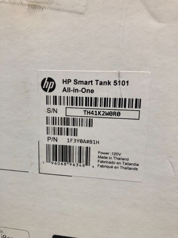 Photo 4 of HP Smart-Tank 5101 Wireless All-in-One Ink-Tank Printer 