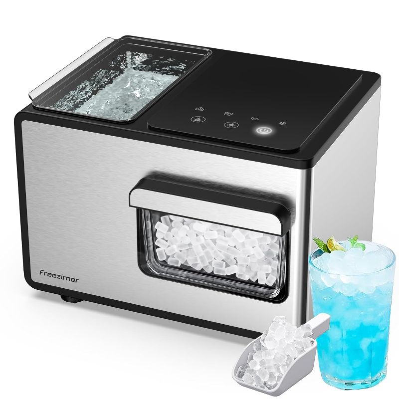 Photo 1 of Freezimer Dreamice X3 | Nugget Ice Maker Machine Countertop 40lbs/24h with Chewable Sonic Ice Self-Cleaning Function Kid-Friendly Design
