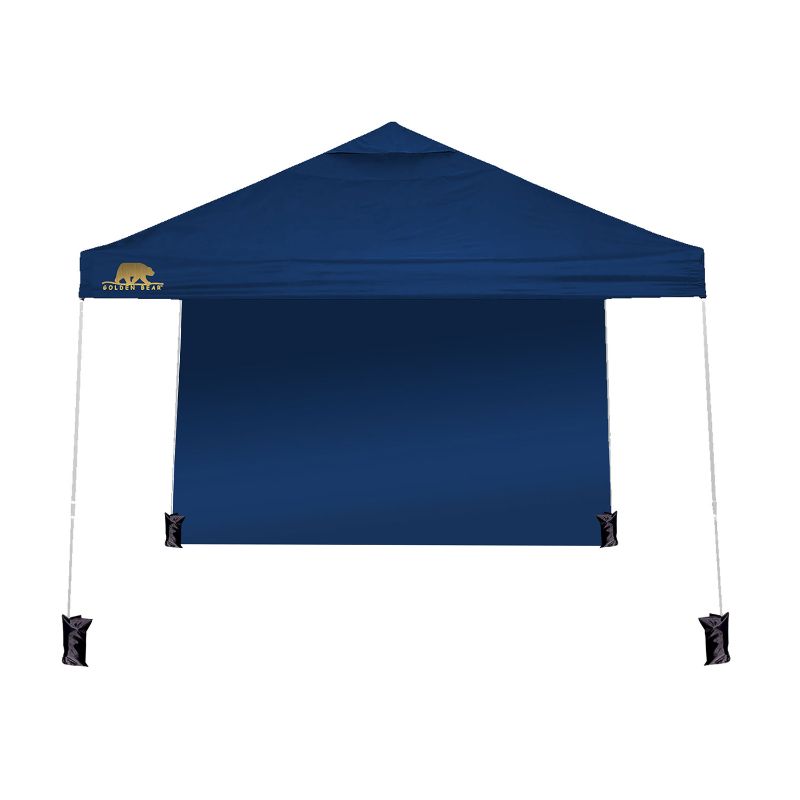 Photo 1 of Golden Bear Newport 10'x10' Straight-Leg Canopy with Wall
