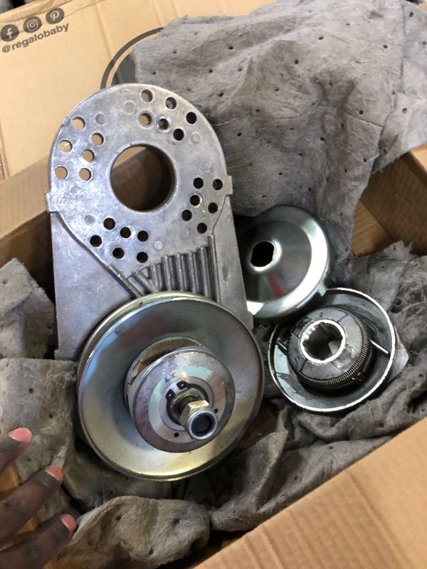 Photo 2 of 212CC Torque Converter 6.5 HP 3/4" Go Kart Mini Bike Comet Clutch 10T 40/41 and 12T 35 Chain Predator Driver Pulley Replacement Set - 30 Series
