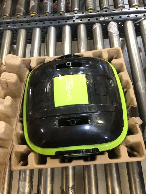 Photo 2 of WYBOT Osprey 200 Cordless Robotic Pool Cleaner, Automatic Pool Vacuum, Powerful Suction, Dual-Motor, Ideal for Above/In Ground Flat Pool-Green&Black