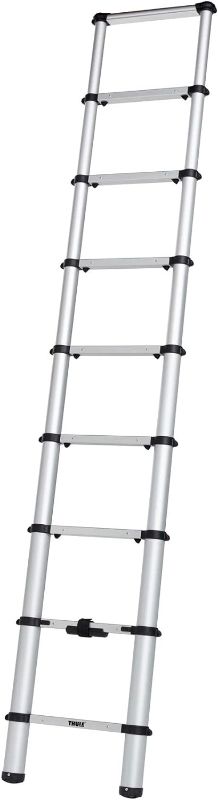 Photo 1 of Thule Van Ladder - 9 Steps - 8.5Ft Extension - Telescoping Van Ladder - Easy Close System - EN:131 Compliant
