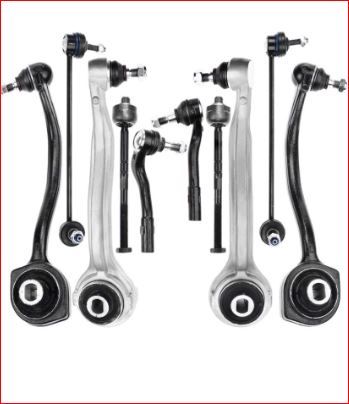 Photo 1 of A-Premium 10Pc Front Suspension Kit, Upper & Lower Control Arm, Inner & Outer Tie Rod End, Sway Bar Link, Compatible with Mercedes Benz C230/240/280/3
