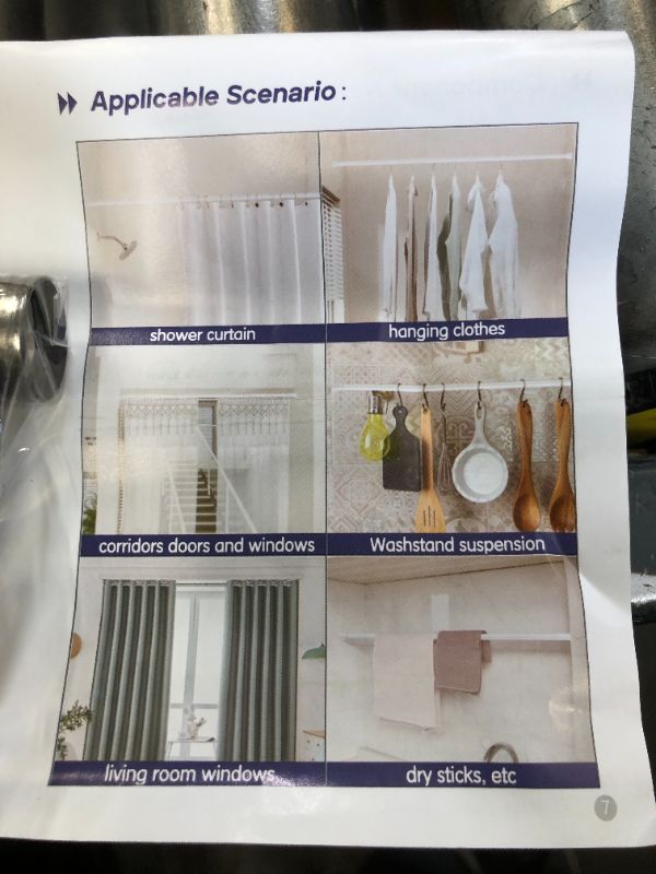 Photo 1 of Hanging/curtain/house rod - 28-40in.