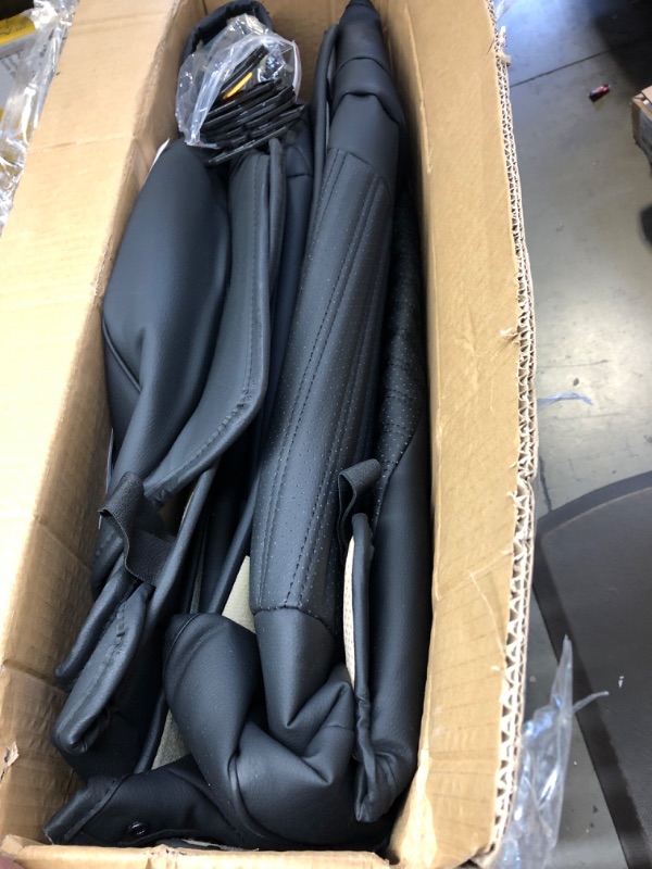 Photo 1 of LINGVIDO Car Seat Covers fits RAV4,Waterproof Faux Leather Automotive Seat Cover for Toyota RAV 4 2019 2021 2022 2023 LE,XLE,XLE Premium,Limited Full Set 2019-2023 RAV4 (Not for Hybrid,Adventure&TRD-OFF) Black
