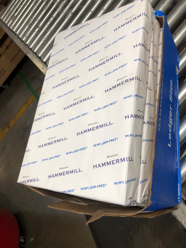 Photo 2 of Hammermill Printer Paper, 20 lb Copy Paper, 11 x 17 - 5 Ream (2,500 Sheets) - 92 Bright, Made in the USA, 105023C 5 Ream | 2500 Sheets Ledger (11x17) Paper