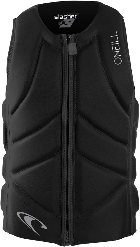 Photo 1 of O'Neill Men's Slasher Comp Vest, Black/Black, MT Small
