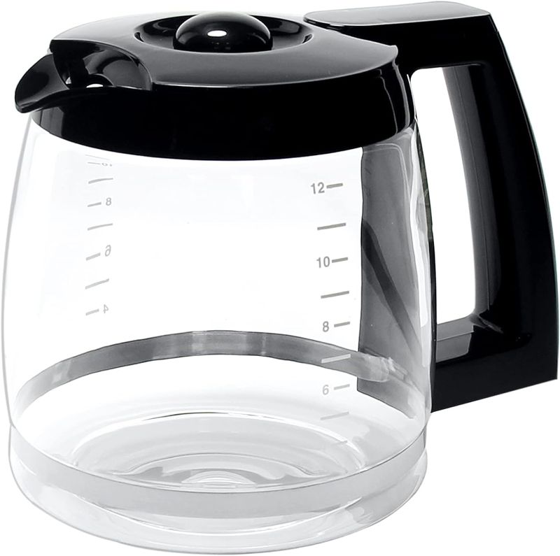 Photo 1 of 12-Cup Replacement Glass Coffee Carafe for Cuisinart Coffee Maker