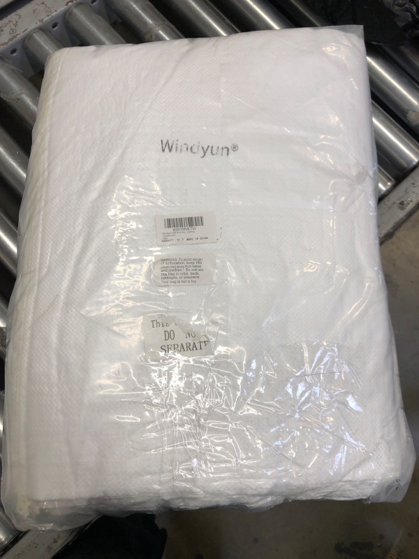 Photo 2 of 200 Pcs White Empty Sandbags with Ties 18 x 30 Inch White Woven Polypropylene Sandbags Bulk, Heavy Duty Sandbags Flood Water Barrier for Hurricane Flooding, Construction
