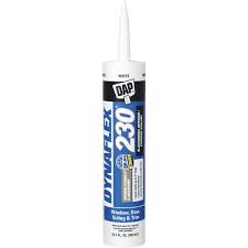 Photo 1 of 10.1 oz Dap 18300 White Dynaflex 230 Premium Window, Door, and Trim Sealant