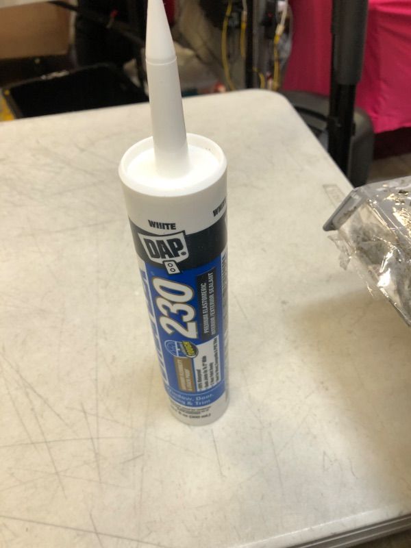 Photo 2 of 10.1 oz Dap 18300 White Dynaflex 230 Premium Window, Door, and Trim Sealant