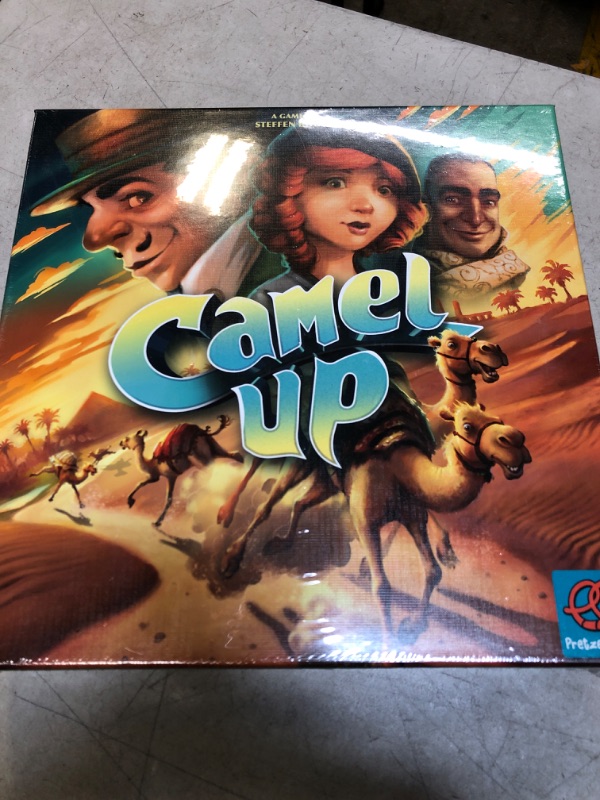 Photo 2 of Camel Up (Second Edition) | Strategy , Dice Game | Family Board Game for Adults and Kids | Ages 8 and up | 3 to 8 Players | Average Playtime 30-45 Minutes | Made by Eggertspiele