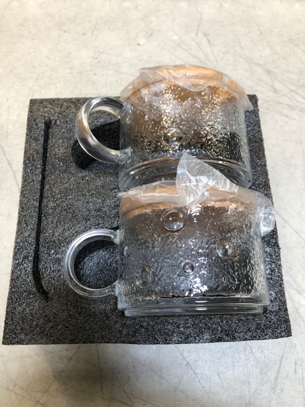 Photo 1 of 2pc glass mugs/jars