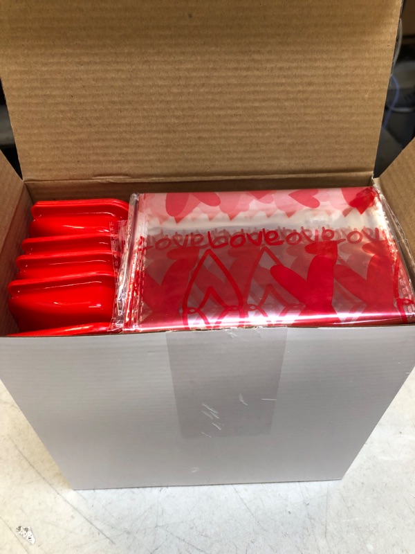 Photo 2 of 30 Sets 152 Pcs Valentine's Day Gifts Include Plastic Shovels Cellophane Love Candy Bags I Dig You Gift Sticker Red Twist Ties I Dig You Gift Cards for Party Favors Classroom Exchange Prizes