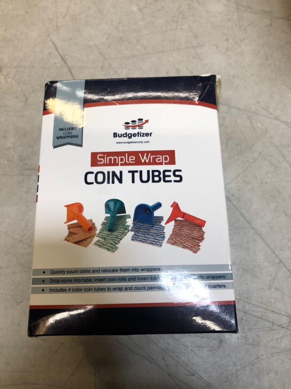 Photo 1 of **WRAPS NOT INCLUDED** simple wrap coin tubes