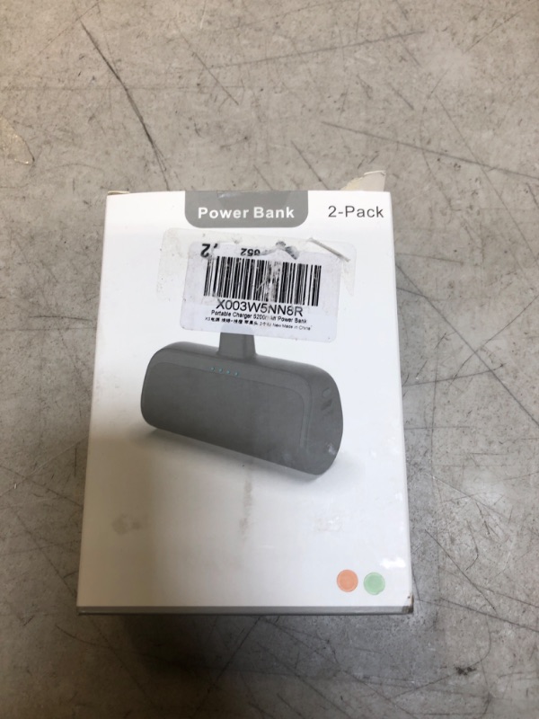 Photo 1 of Portable charger power bank 2pc 