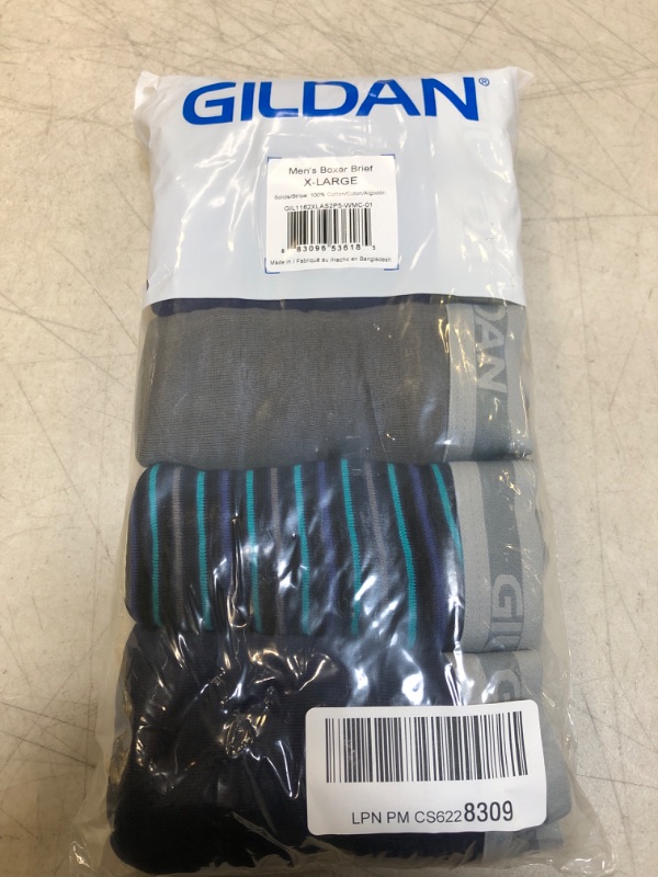 Photo 2 of Gildan Men's Regular Leg Boxer Briefs