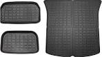 Photo 1 of 1000plus tesla 3 pcs set for model 3 floor mats 