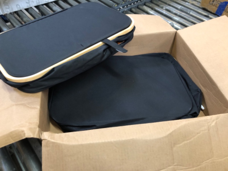 Photo 1 of Foluck 2-Pack Large Laundry Hamper, 100L Waterproof Laundry Basket with Lid and Removable Bag, Collapsible Tall Clothes Hamper with Bamboo Handles for Clothes Toys in Dorm Bedroom Bathroom, Grey