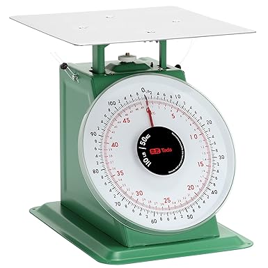 Photo 1 of 110-LBS Heavy Duty Portion-Control Mechanical Kitchen and Food Scale Industrial Dial Scale with Stainless Steel Platform
