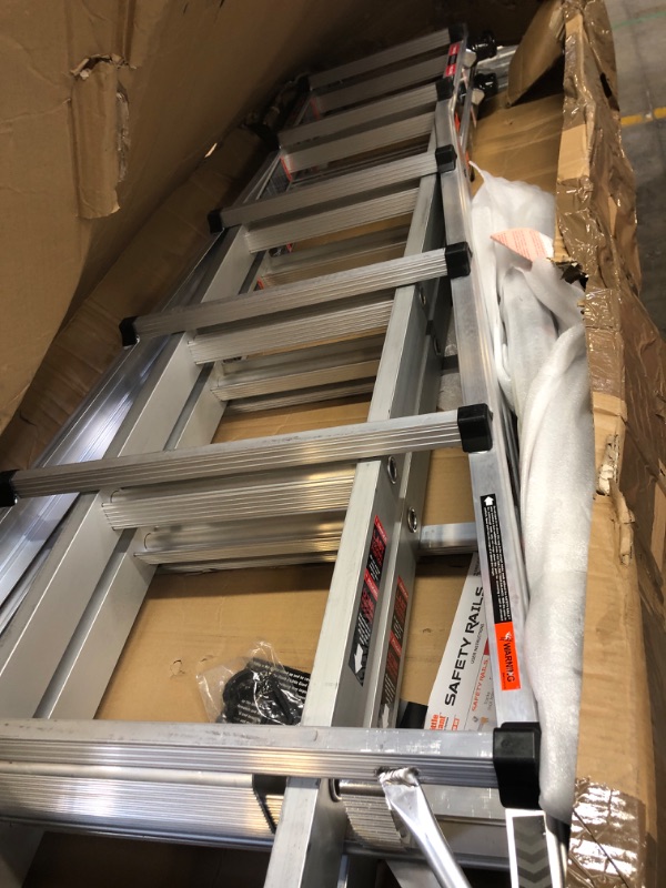 Photo 1 of Little Giant Ladders, Epic, M26, 26 ft, Multi-Position Ladder, Aluminum, Type 1A, 300 lbs weight rating, (16826-818)