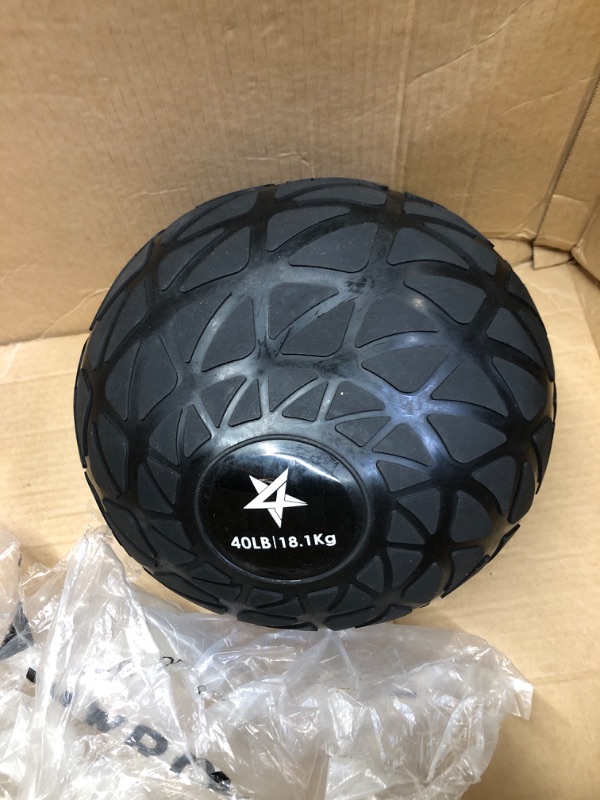 Photo 1 of 40lbs Weighted Ball Black
