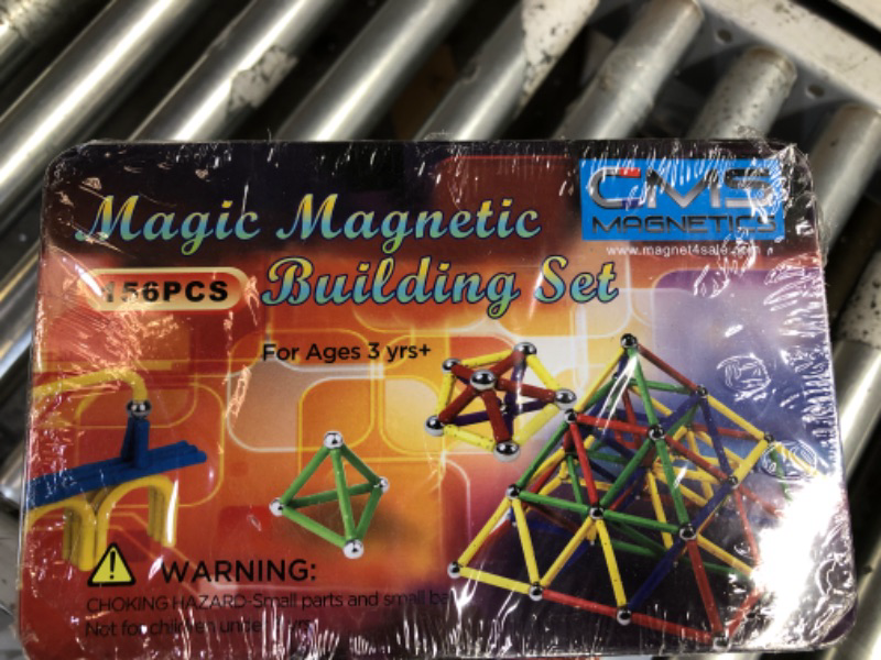 Photo 1 of Cms Magnetics 156 PC Building Set Magnetic Brain Training for Kids and Adults