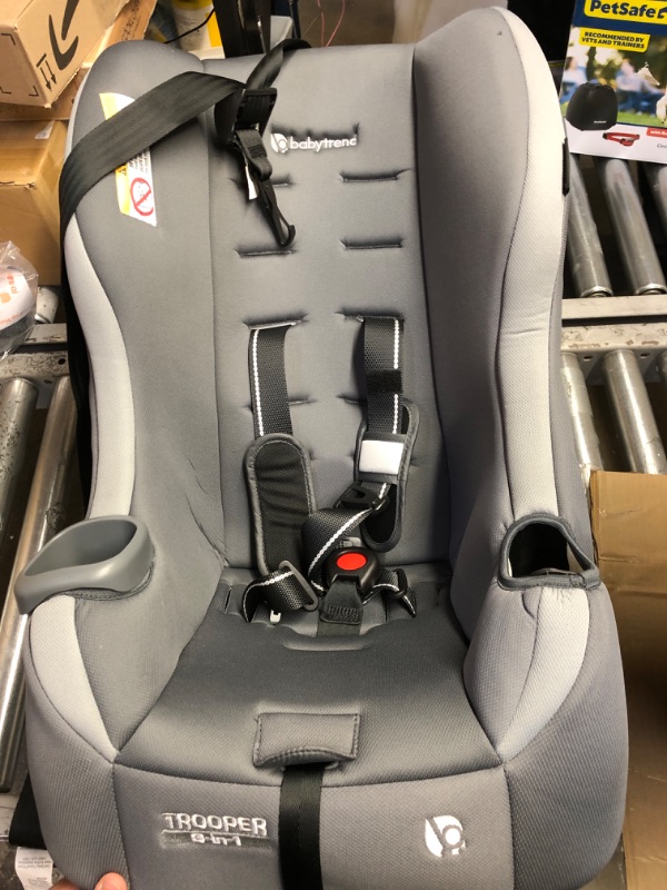 Photo 2 of Baby Trend Trooper 3-in-1 Convertible Car Seat, Dash Grey