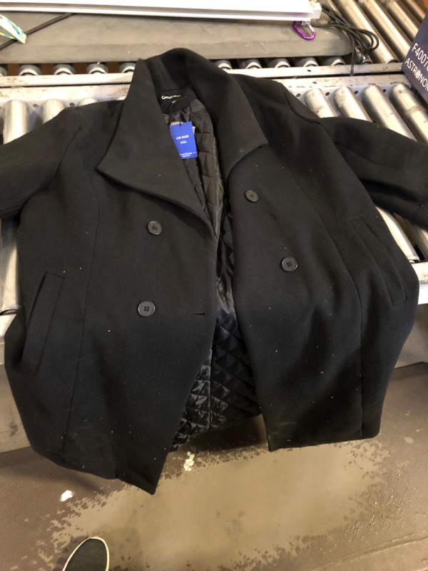 Photo 1 of Chou Yatou Men's Black Coat Size 2XL