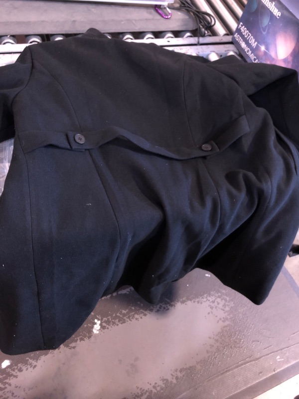 Photo 3 of Chou Yatou Men's Black Coat Size 2XL