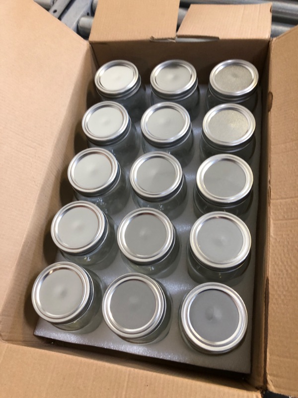 Photo 1 of 15 Count Mason Jars 16 oz