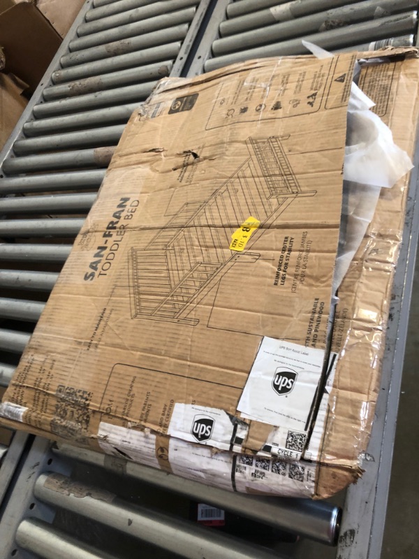 Photo 1 of Dream On Me av2023-Dream Made with Sustainable New Zealand pinewood-7bcd7e37 Toddler Bed, Black