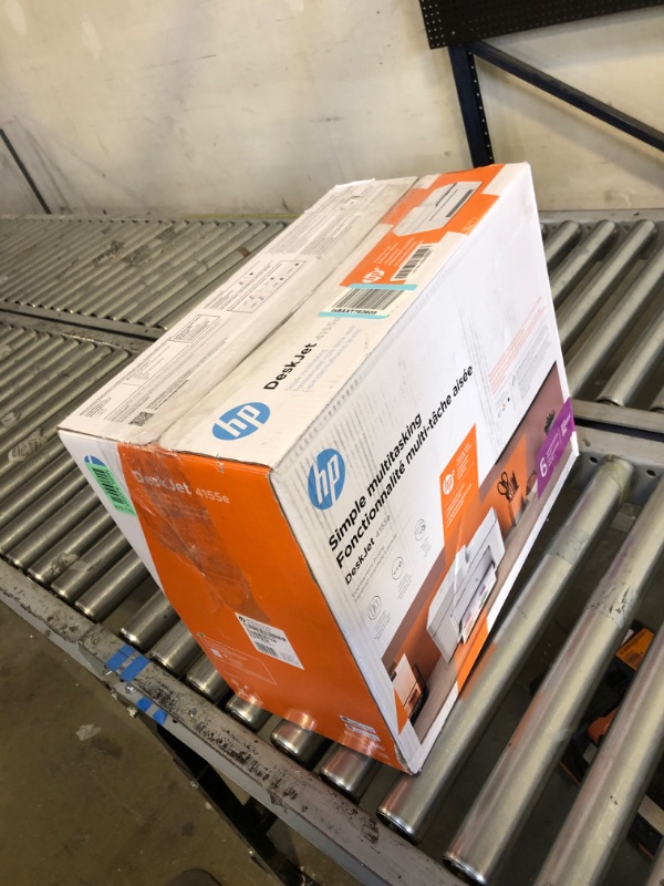 Photo 1 of HP DeskJet 4155e Wireless Color All-in-One Printer & 67XL Tri-Color High-Yield Ink Cartridge | 3YM58AN & 67XL Black High-Yield Ink Cartridge | 3YM57AN Printer + Tri-color Ink + Black Ink