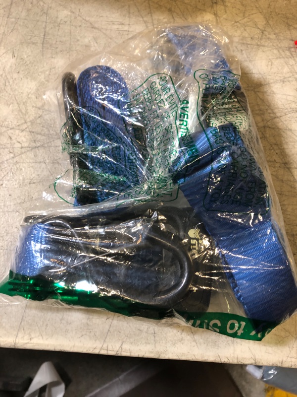 Photo 1 of 2 PACK HARNESS STRAPS BLUE 