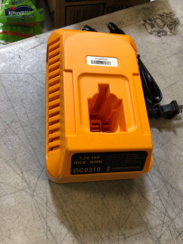 Photo 2 of Energup DC9310 Battery Charger for Dewalt 7.2V-18V XRP NI-CD NI-MH Battery DC9096 DC9098 DC9099 DC9091 DC9071 DE9057 DW9096 DW9094 DW9072 18V Dewalt Battery Charger
