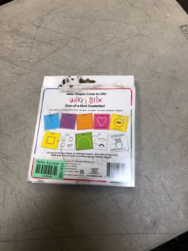 Photo 2 of Wikki Stix Basic Shapes Kit Helps Kids Learn Individual Shapes and How to Combine Shapes with Colorful, Hands-on Fun Activities, Made in The USA